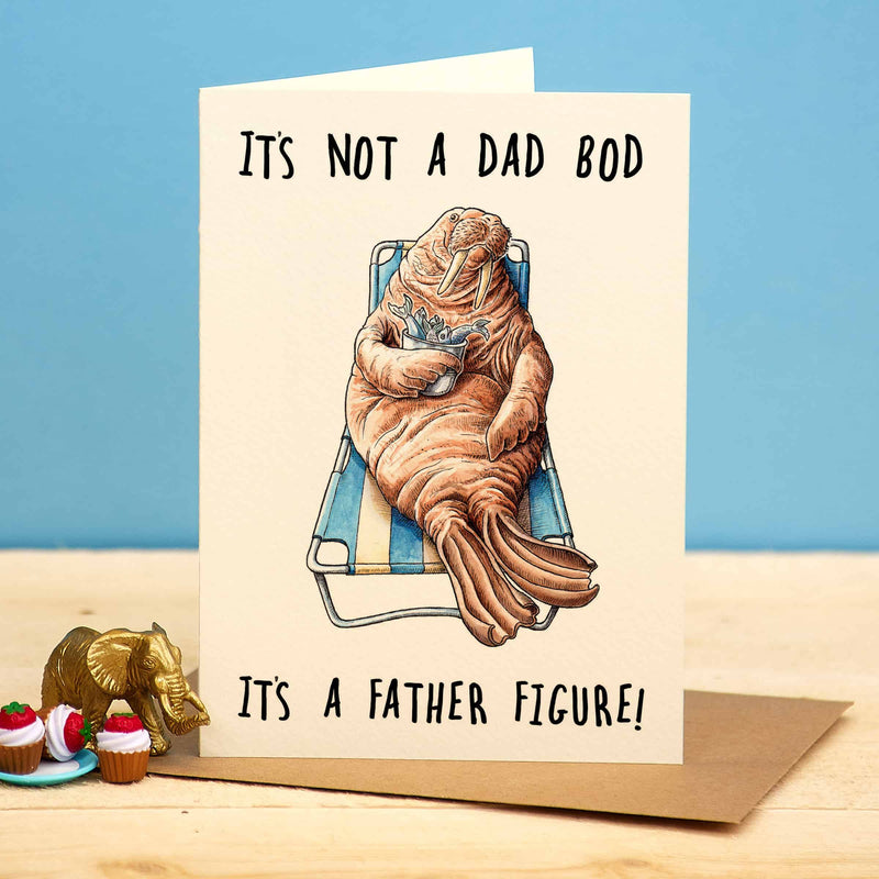 Dad Bod Card - Father&