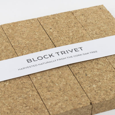 Cork Block Trivet