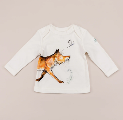 Dexter Fox Print Long Sleeve T-Shirt