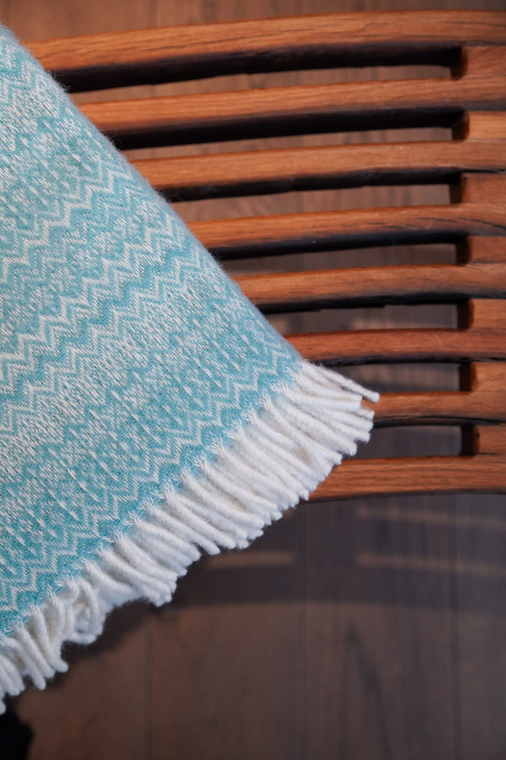 Fair Isle Pure New Wool Blanket