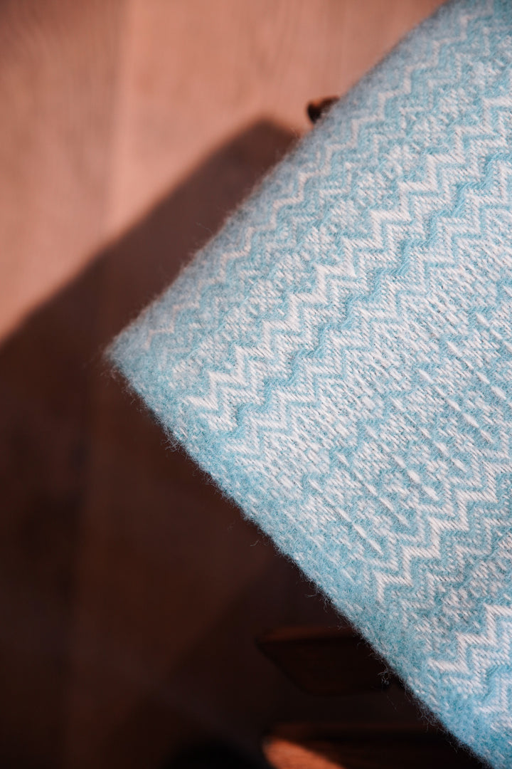 Fair Isle Pure New Wool Blanket