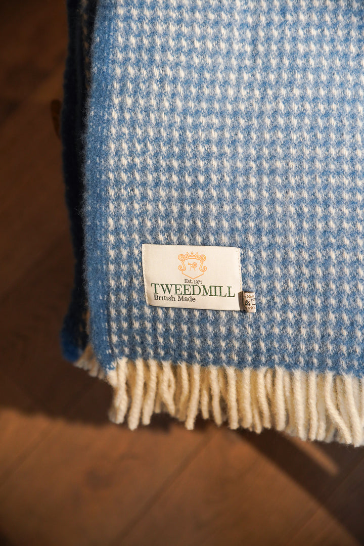 Waffle Pure New Wool Blanket - Extra Large