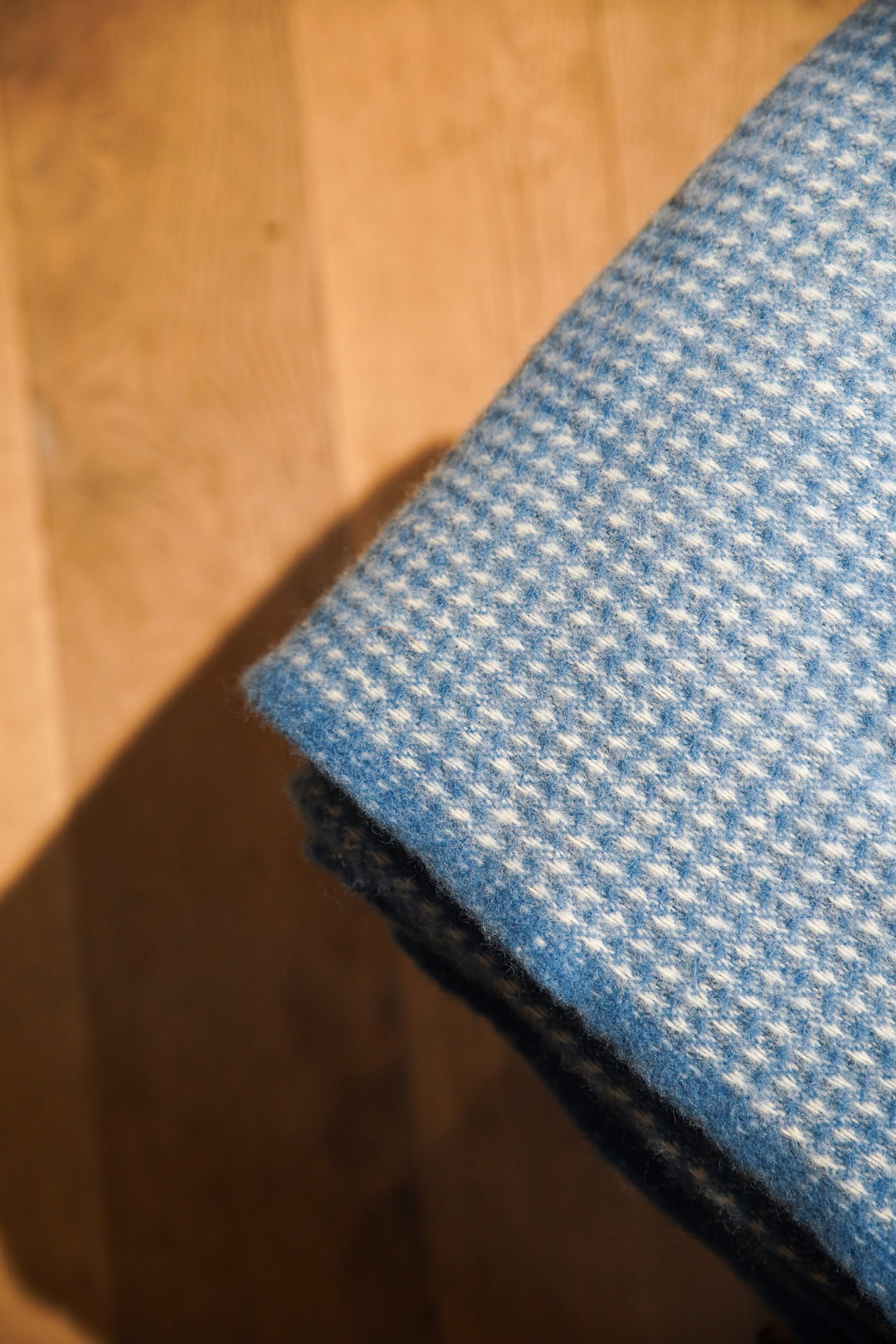 Waffle Pure New Wool Blanket - Extra Large