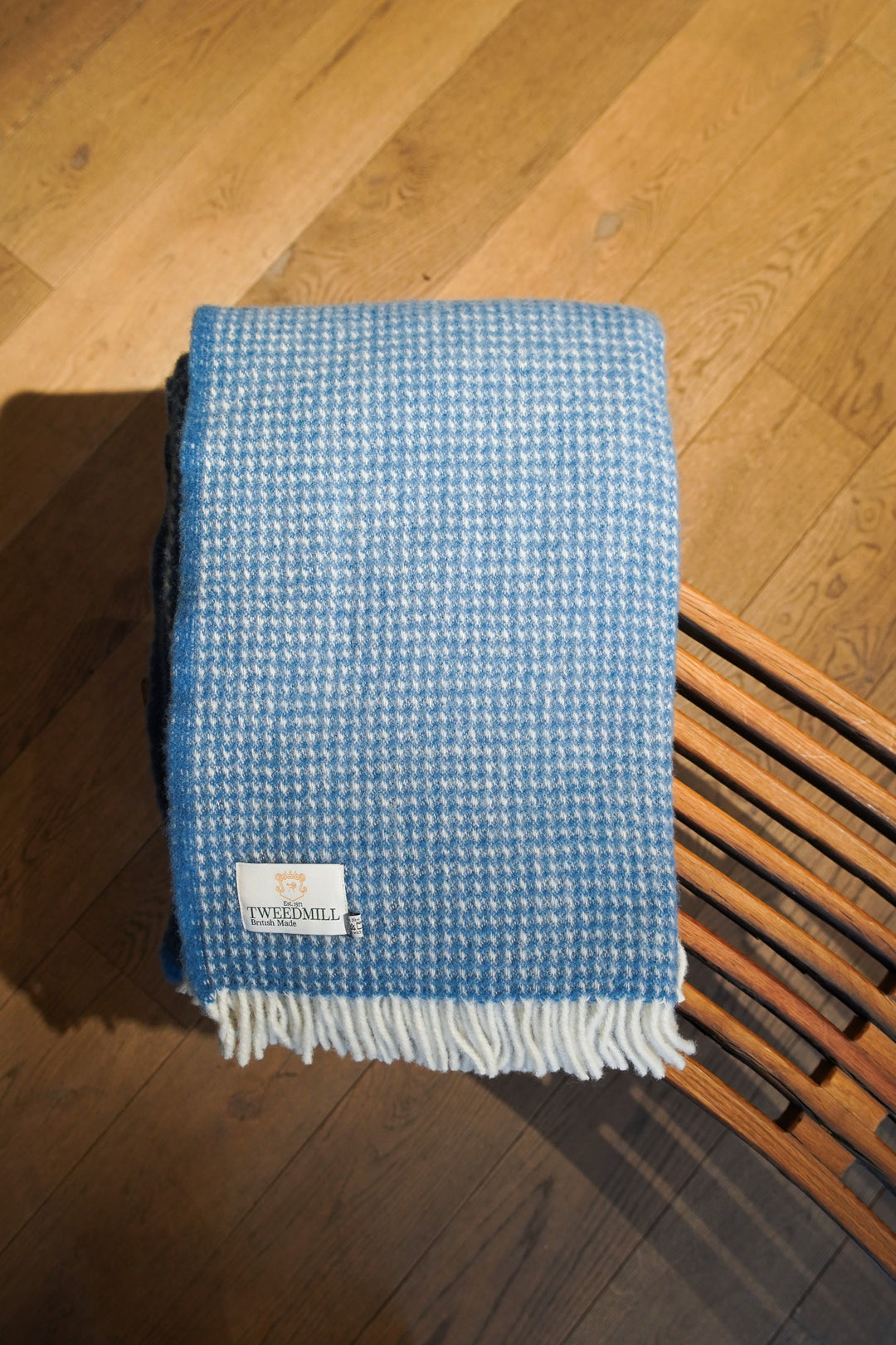 Waffle Pure New Wool Blanket - Extra Large