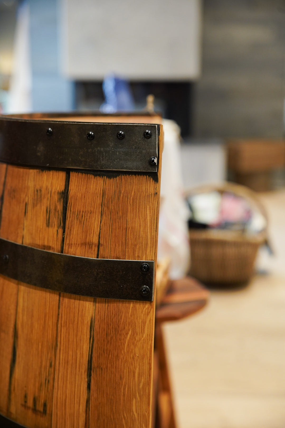 Half Barrel Bar - Full Size