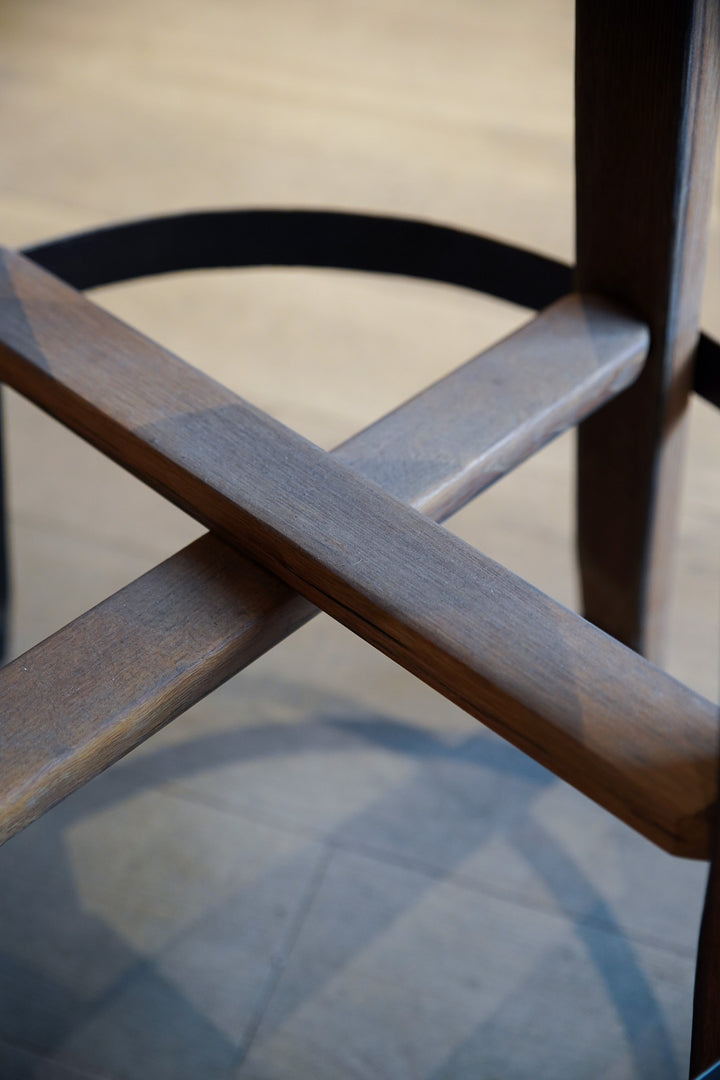 Bar Stool - Oak Seat