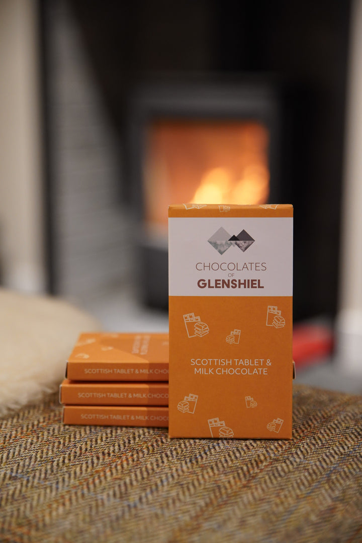 Scottish Tablet - Milk Chocolate Bar
