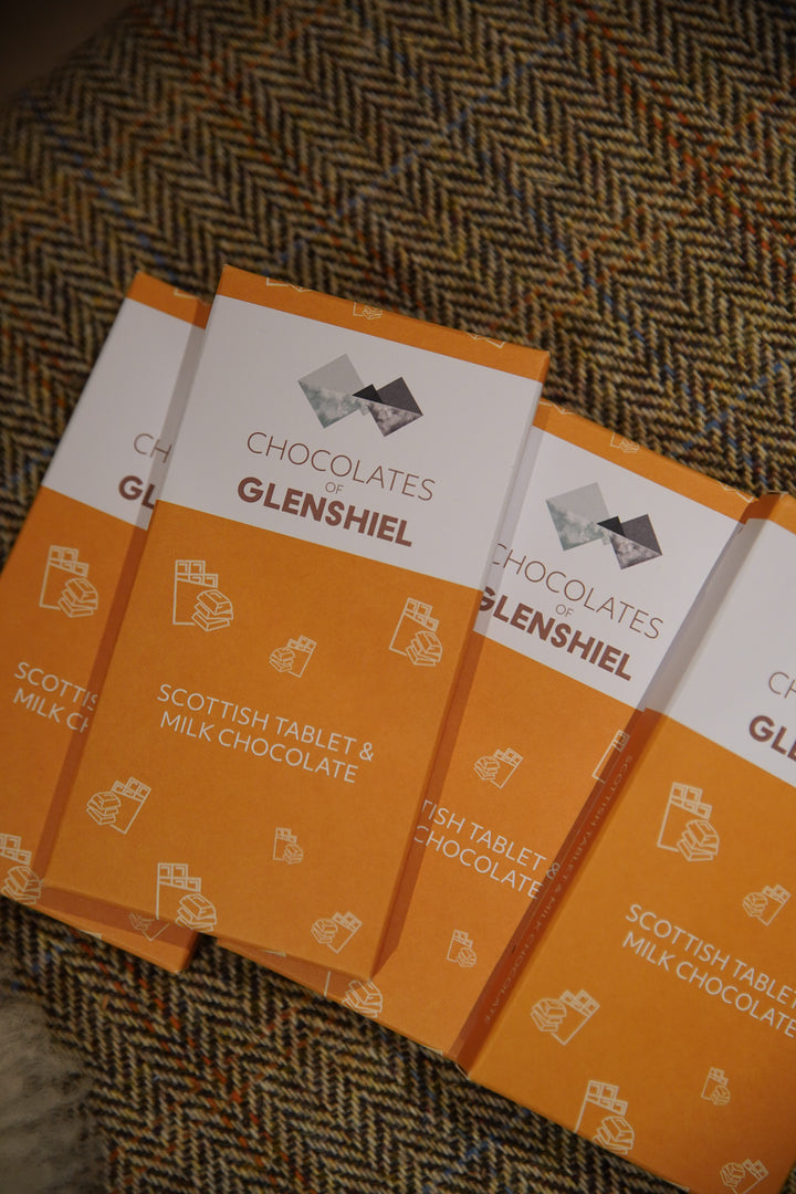 Scottish Tablet - Milk Chocolate Bar