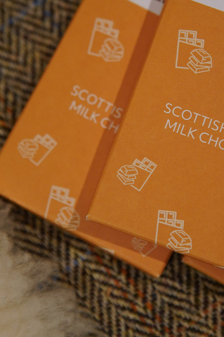 Scottish Tablet - Milk Chocolate Bar