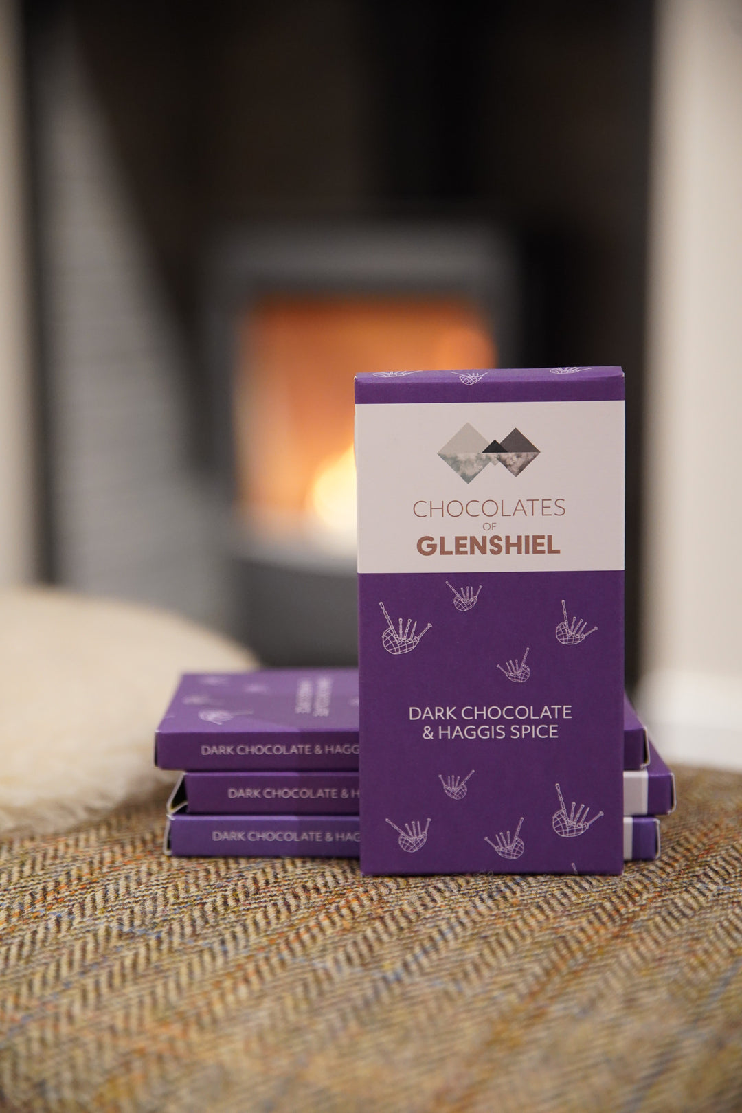 Haggis Spice - Dark Chocolate Bar