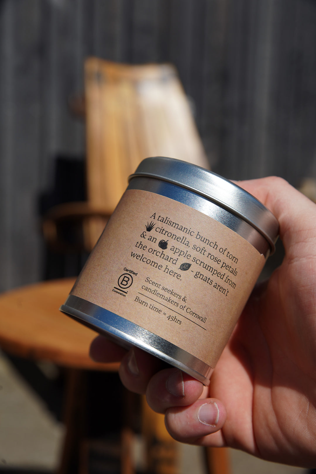 Scented Tin Candle - Citronella