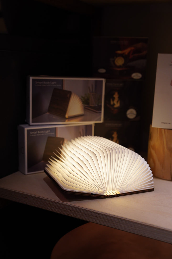 Walnut Smart Booklight - Mini