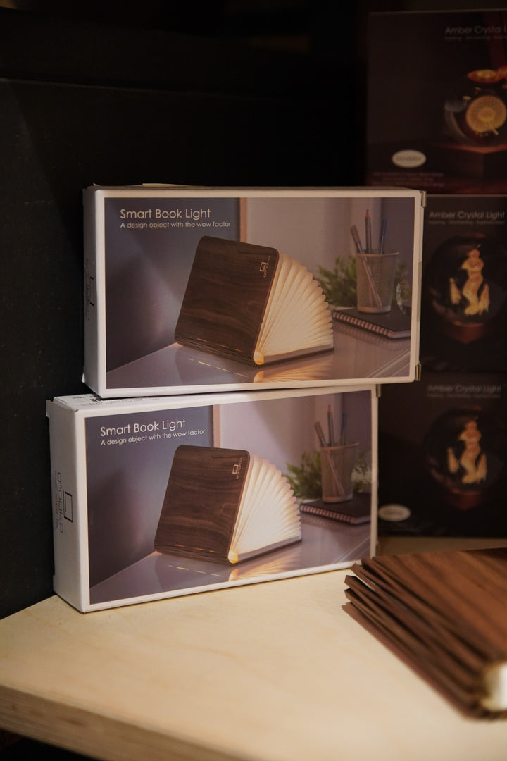 Walnut Smart Booklight - Mini