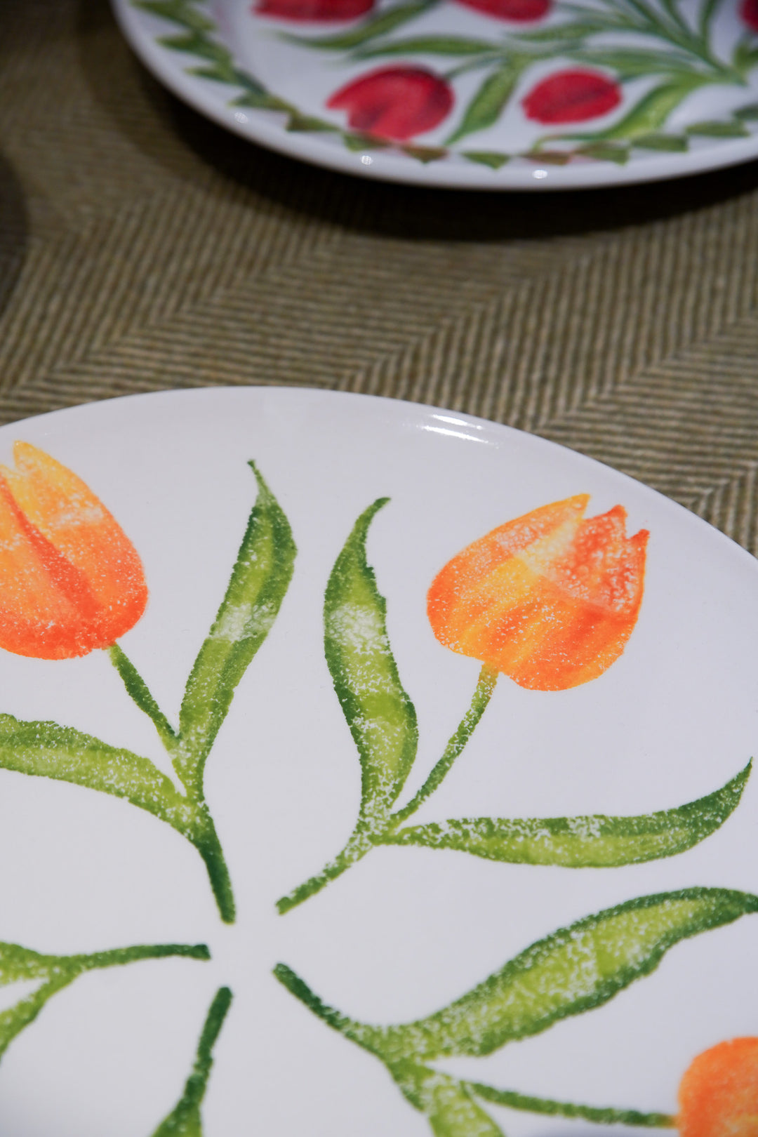 Tulips Round Platter