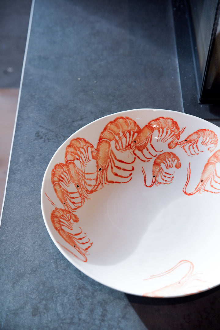 Creatures Serving Dish Large Prawns