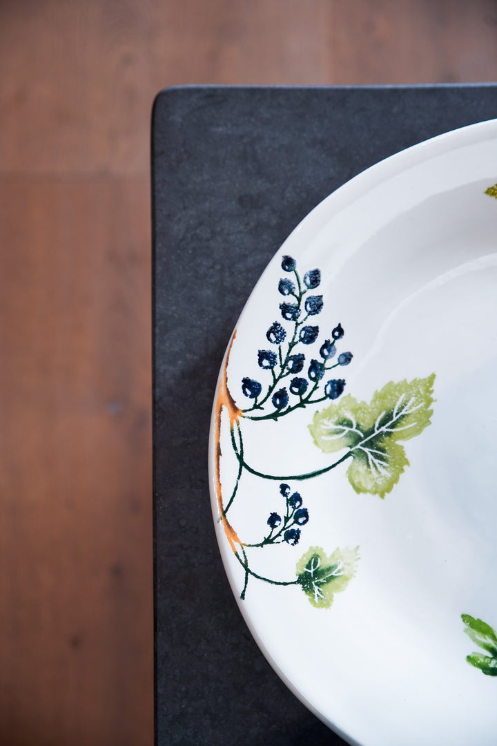 Irregular Round Platter - Mixed Berries