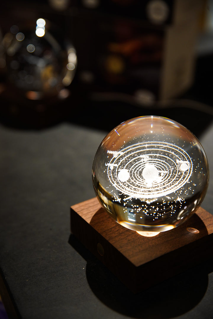 Amber Crystal Light Solar System