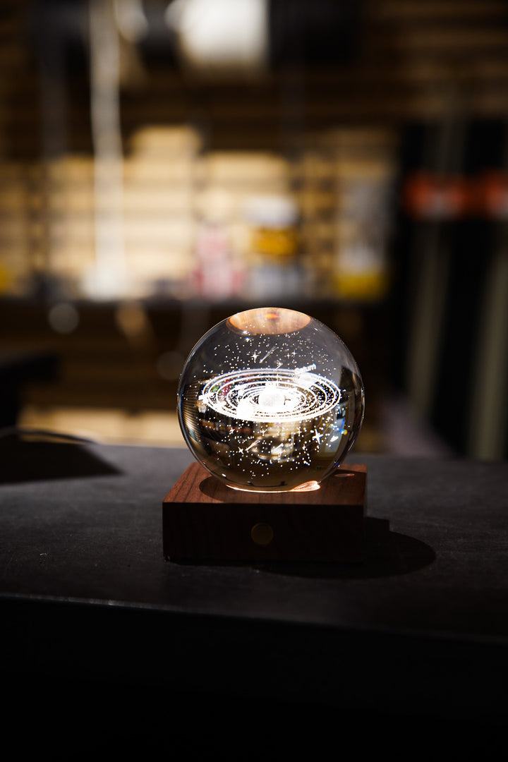 Amber Crystal Light Solar System