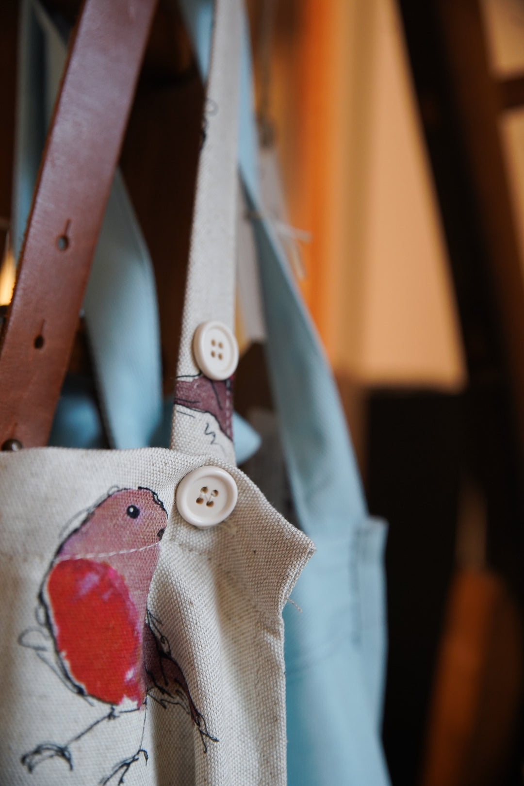 Garden Robin Apron