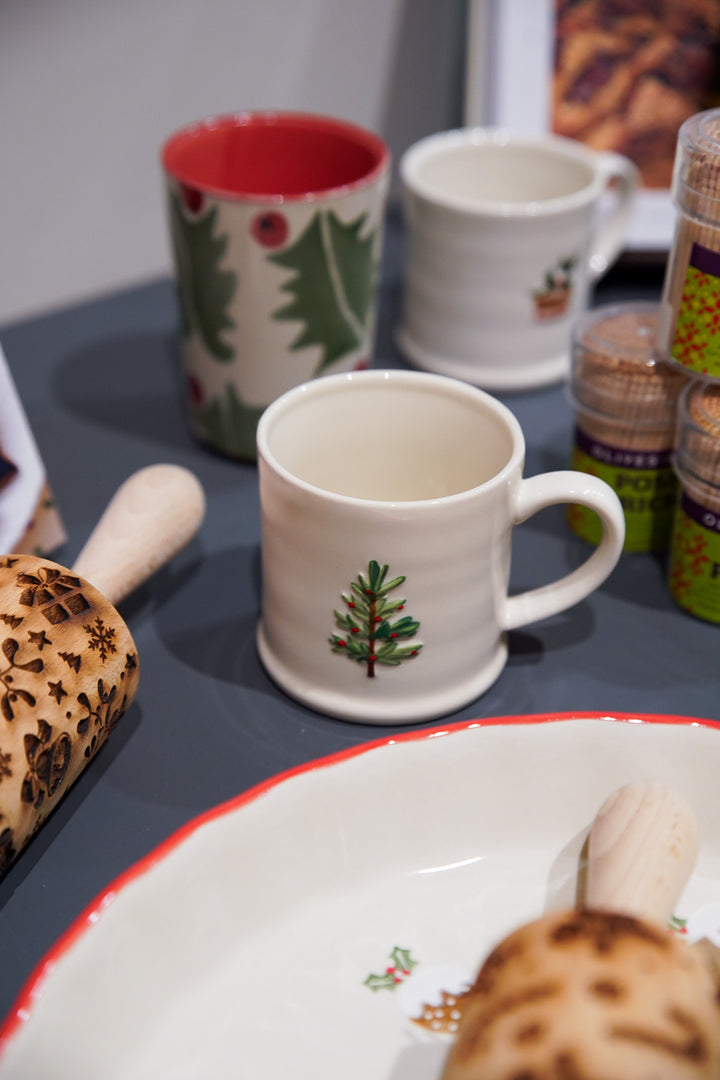 Xmas Tree Stoneware Mini Mug