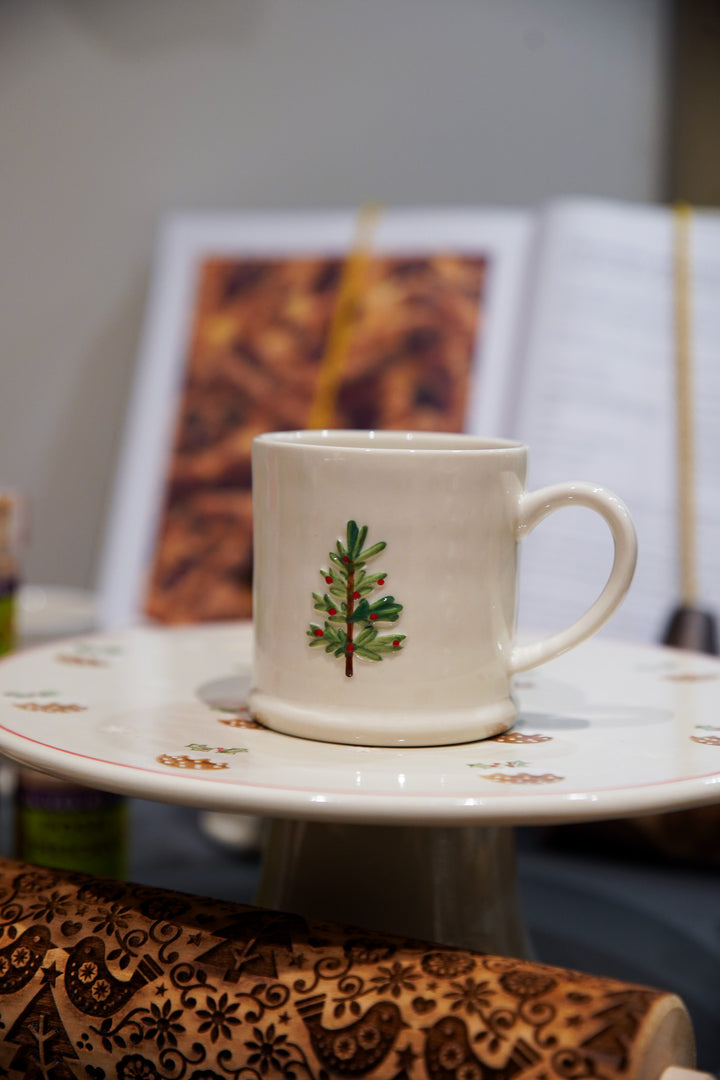 Xmas Tree Stoneware Mini Mug