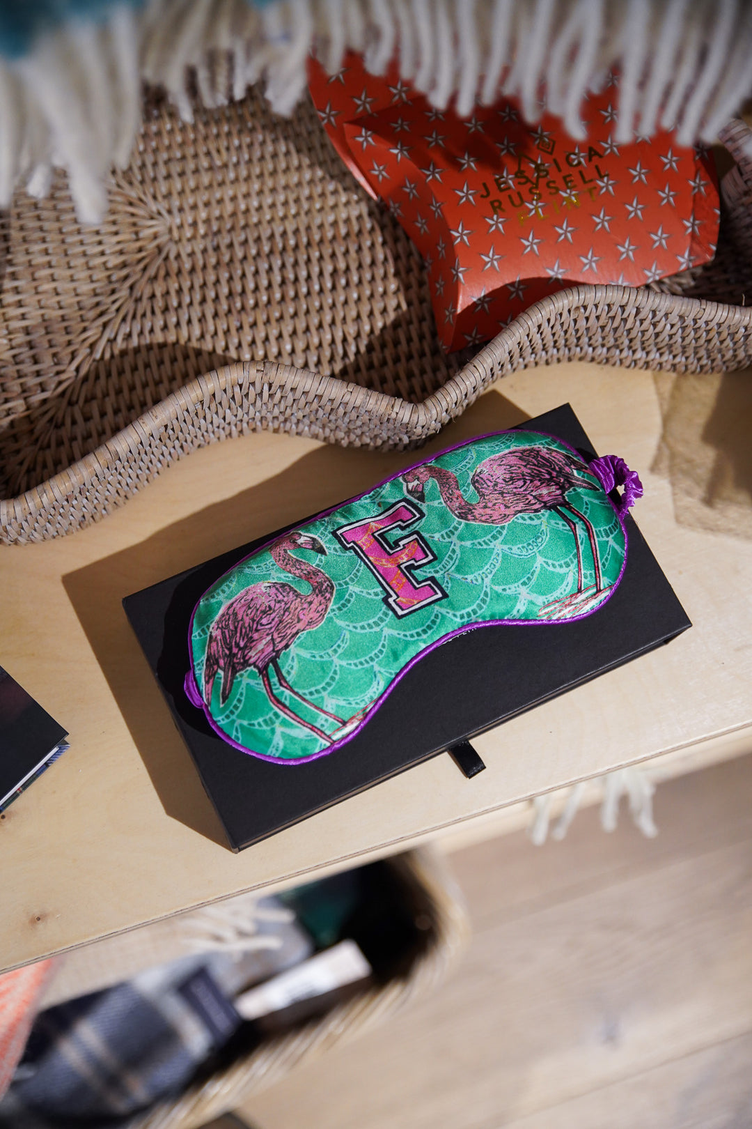 Silk Eye Mask / "D for Doll"