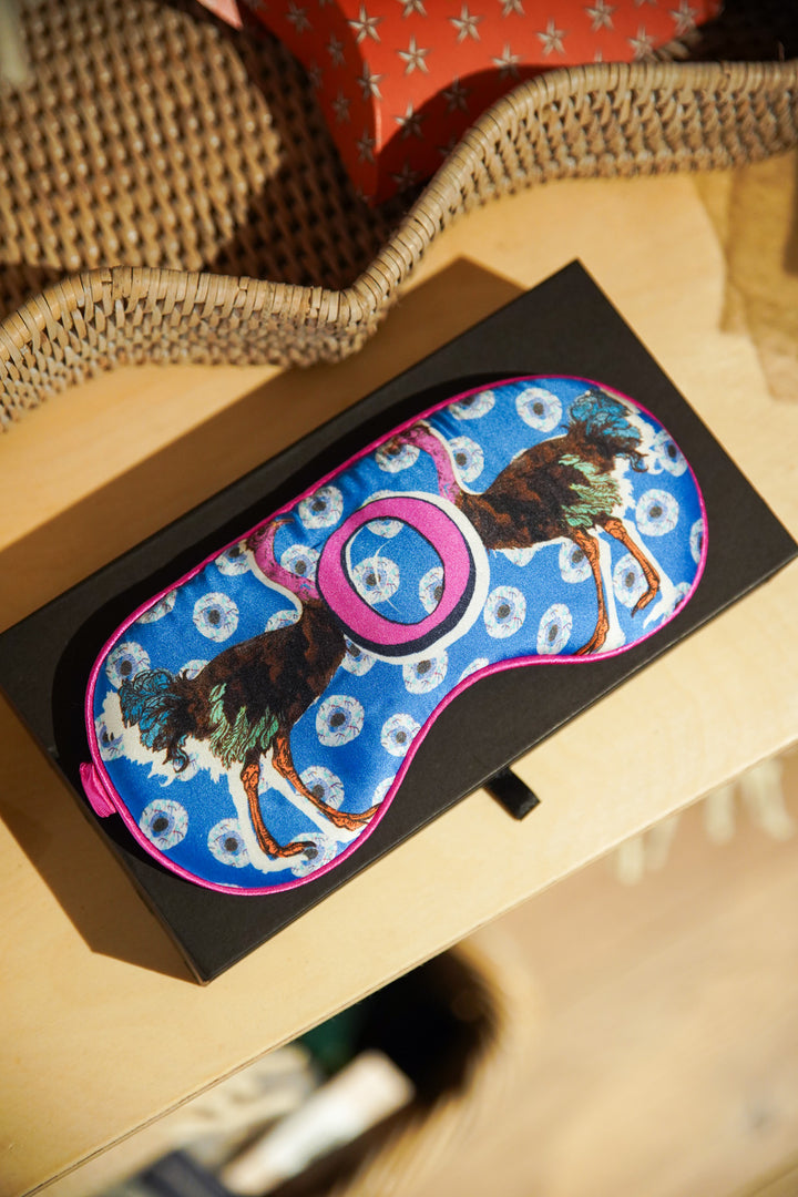 Silk Eye Mask / "D for Doll"
