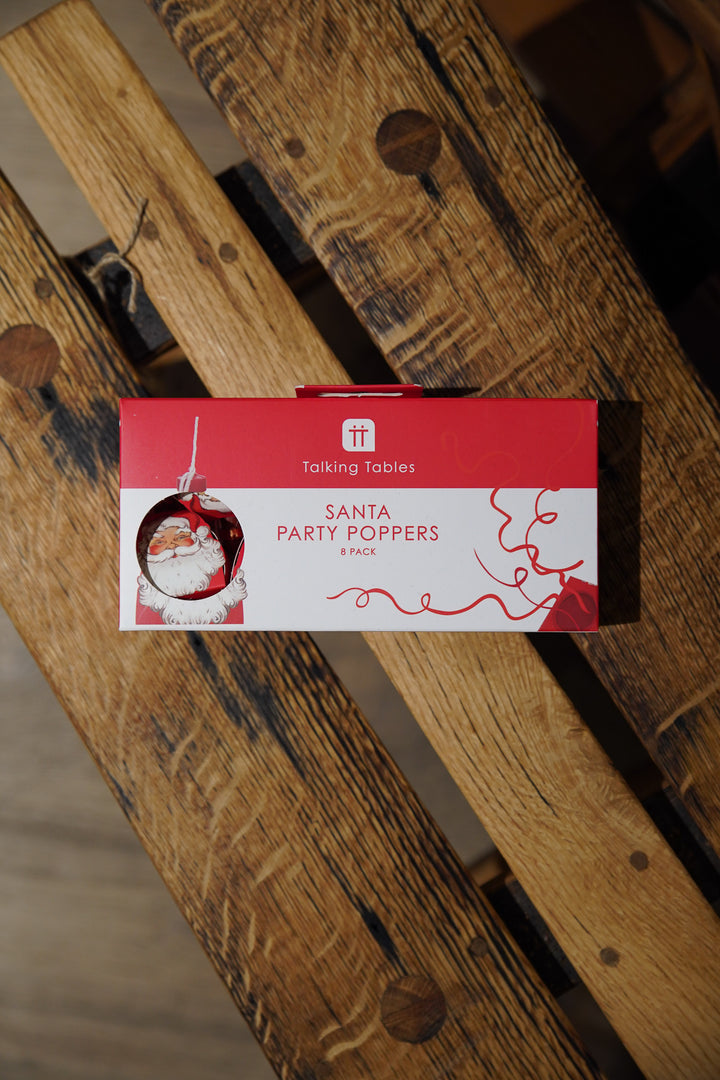 Santa Christmas Party Poppers