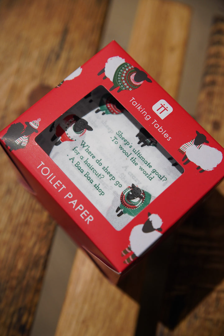 Sheep Christmas Toilet Roll