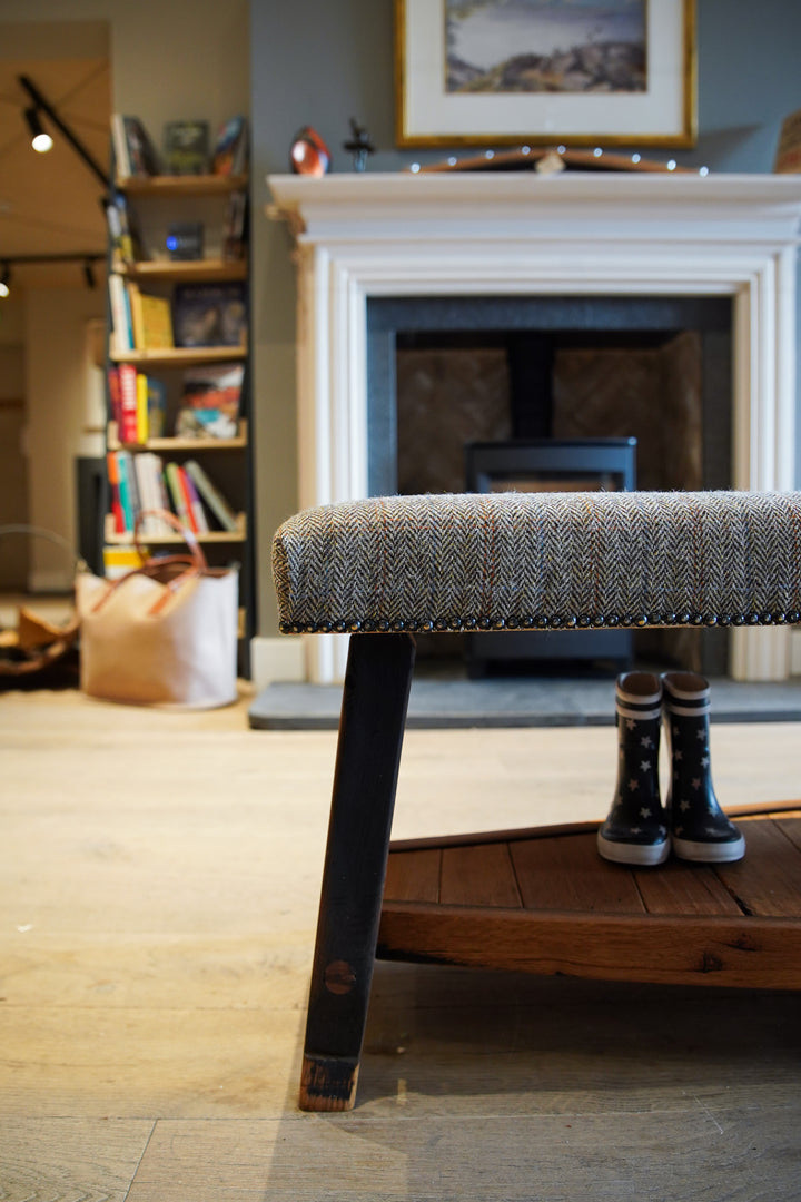 Darach - Tweed Bench - Tun - Boot Shelf