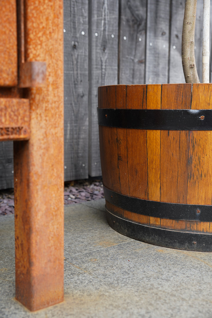 Darach - Half Barrel Planter