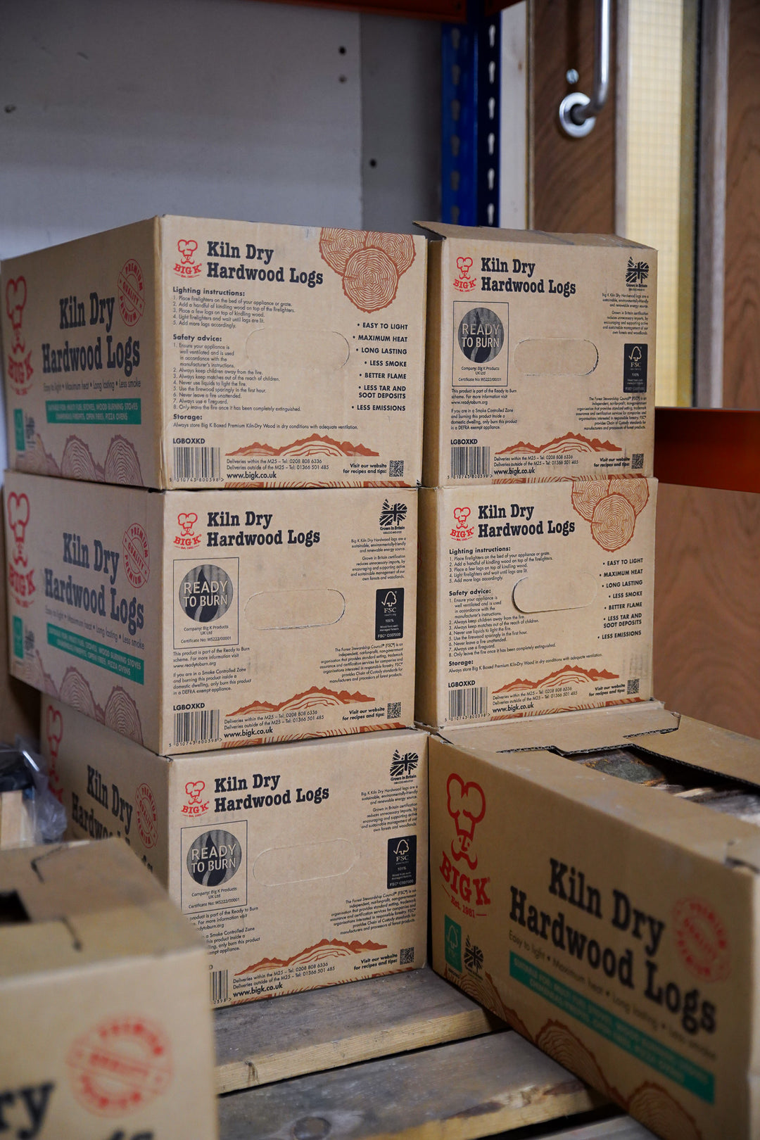 Logs in Box (kiln dried hardwood)