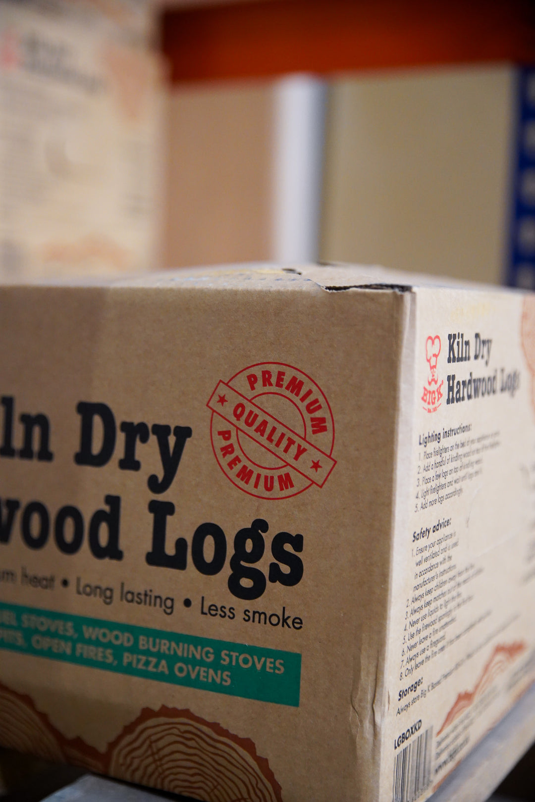 Logs in Box (kiln dried hardwood)