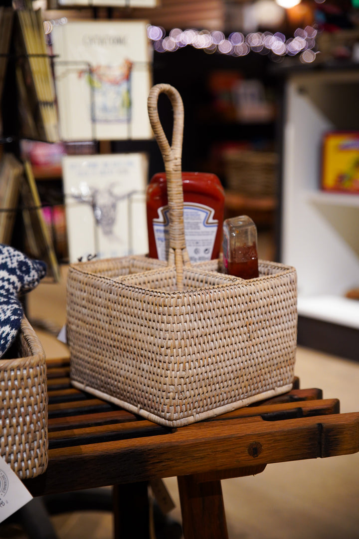 Rattan Condiment Holder