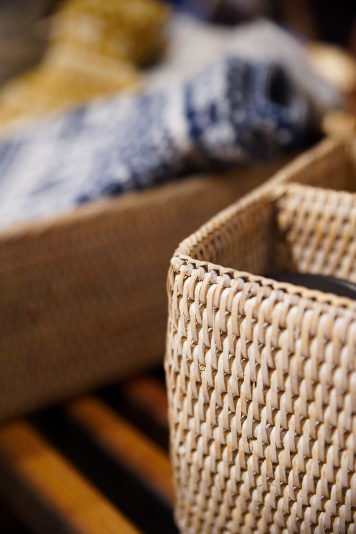 Rattan Condiment Holder