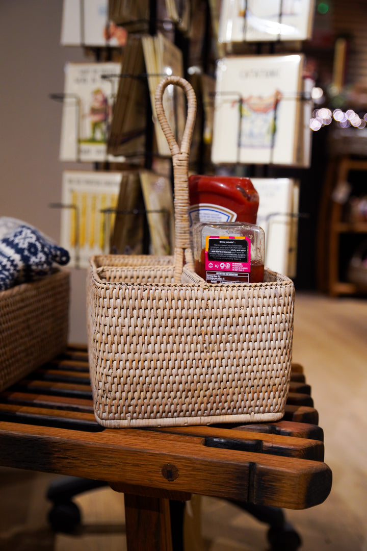 Rattan Condiment Holder