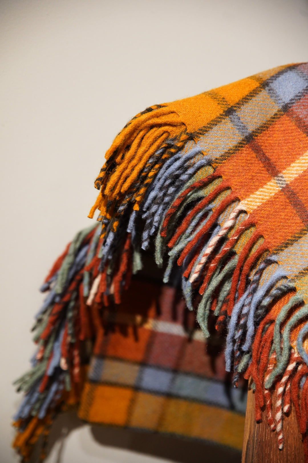 Recycled Wool Blanket in Buchanan Antique Tartan