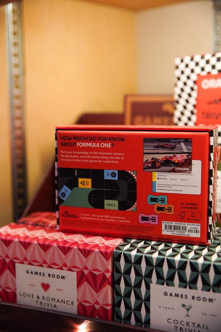 Grand Prix Trivia Game