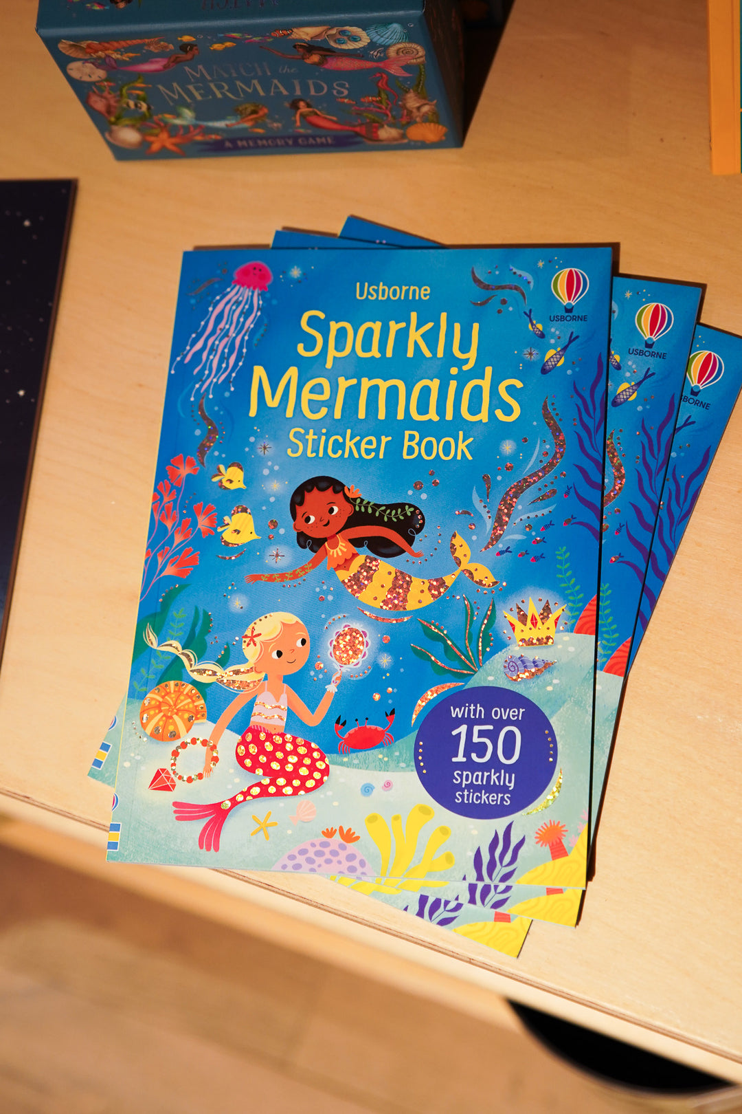 Sparkly Mermaids Sticker Book (PB)