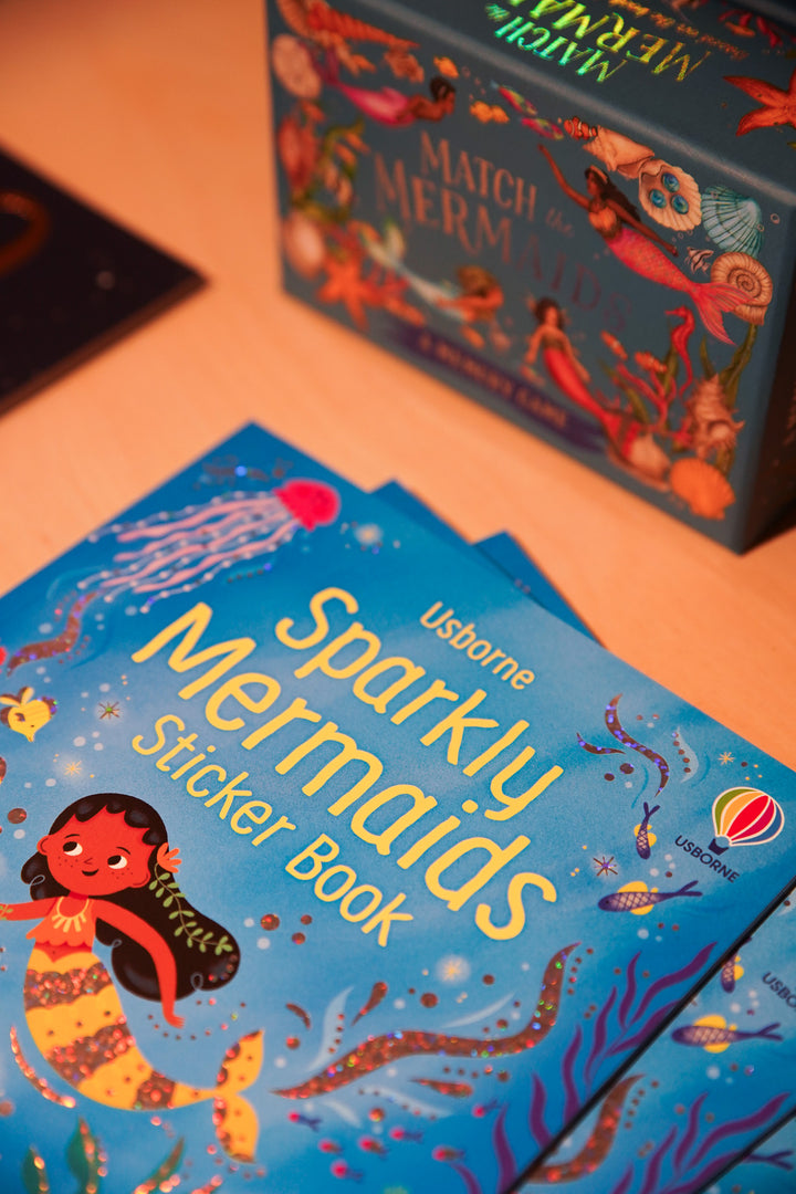 Sparkly Mermaids Sticker Book (PB)