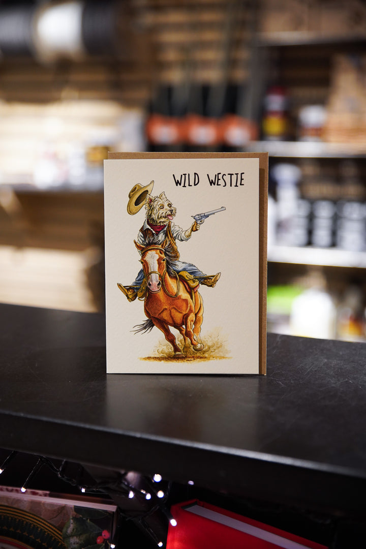 Wild Westie Card