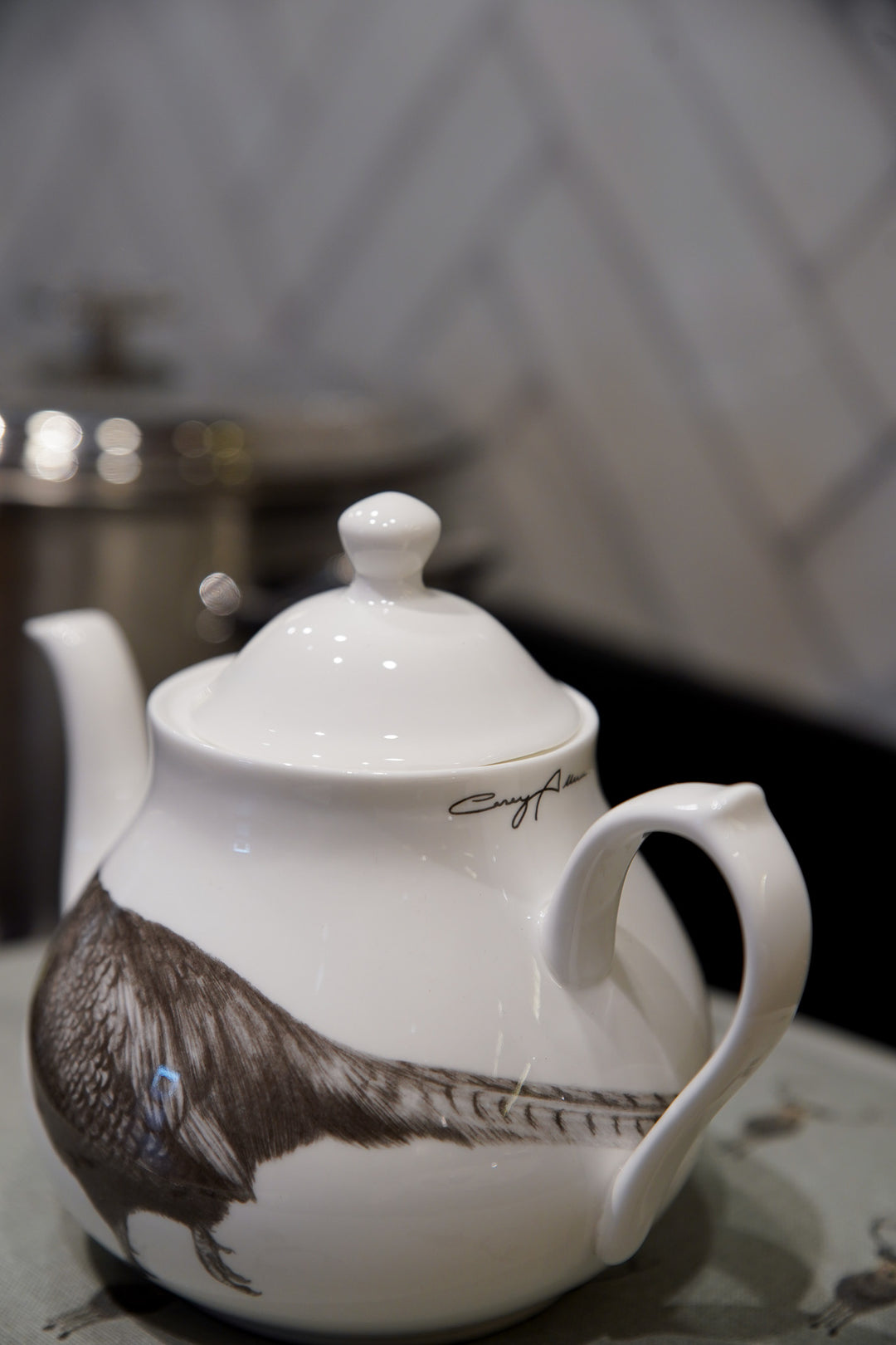 Fine Bone China Teapot