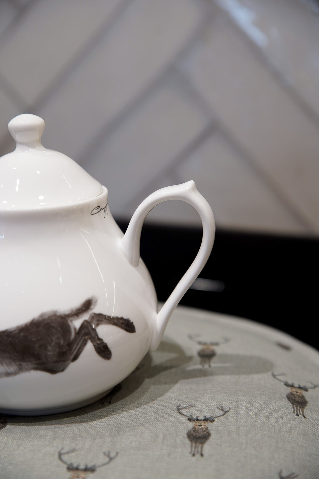 Fine Bone China Teapot