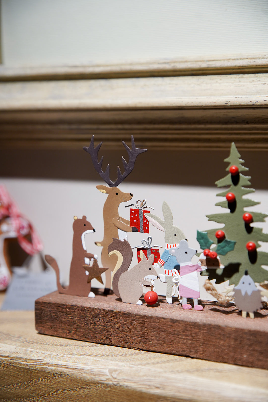 Woodland Xmas Party Block