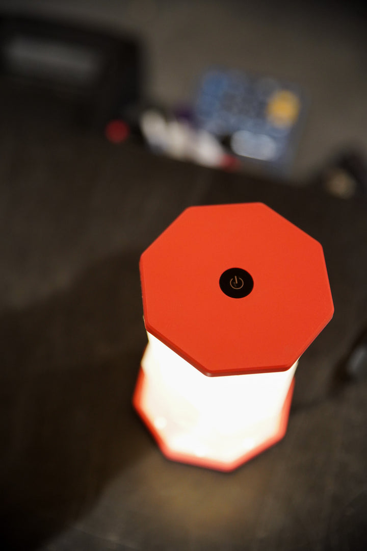 Mini Twist Hexagon Lamp