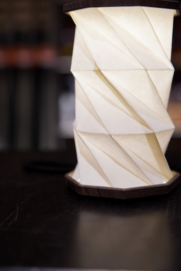 Mini Twist Hexagon Lamp