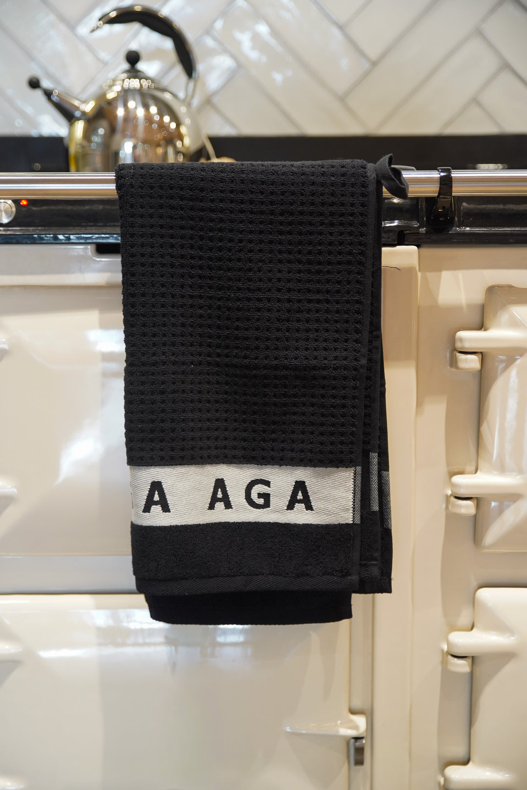 Black Hand Towel
