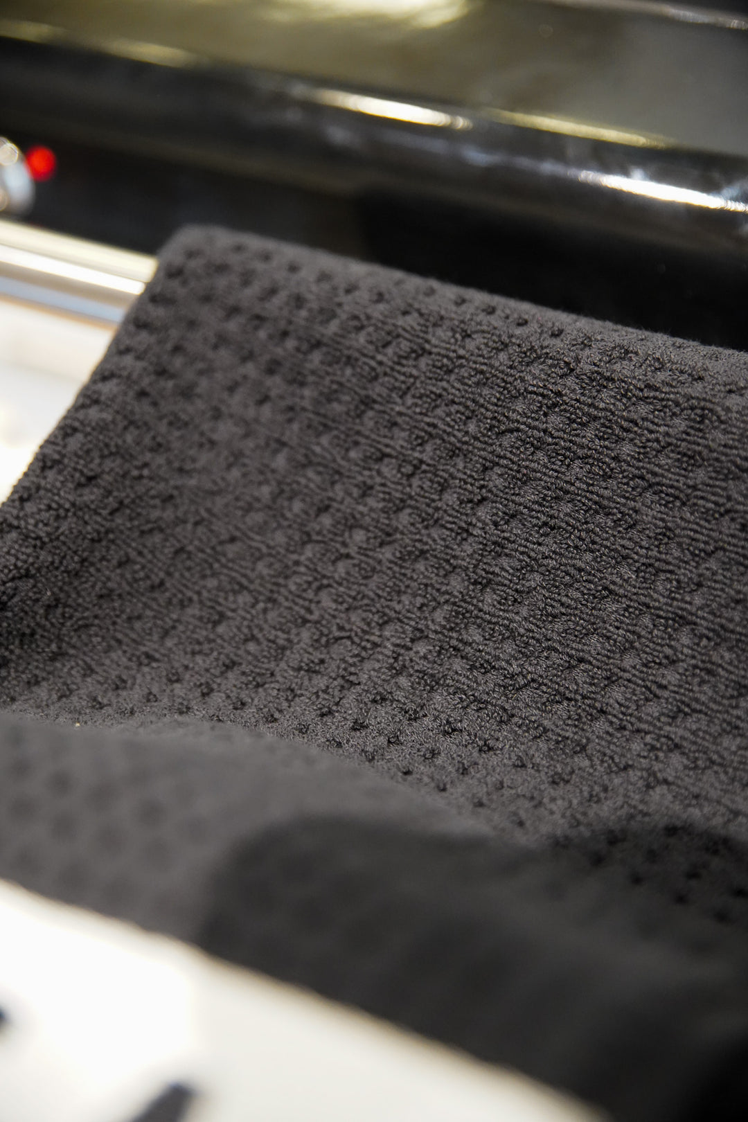 Black Hand Towel