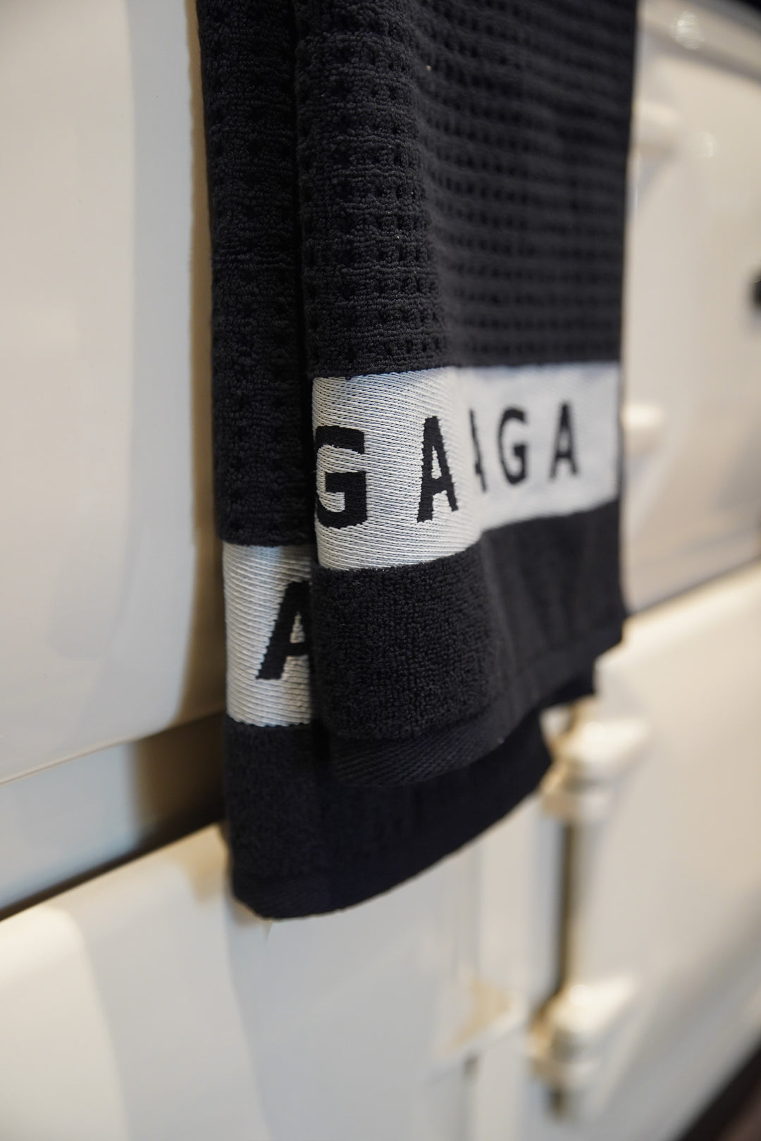 Black Hand Towel