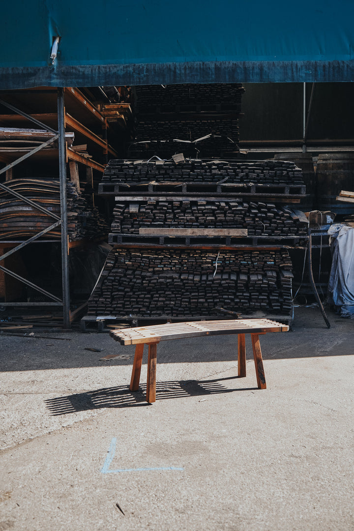 Stave Bench - Pipe